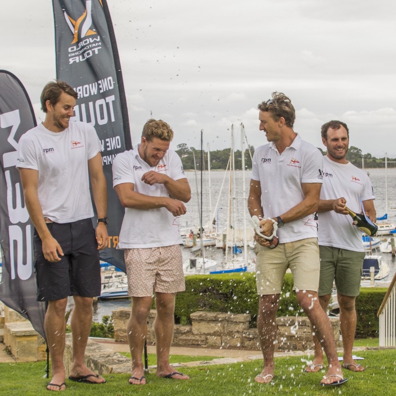 RPM Racing celebrate the victory